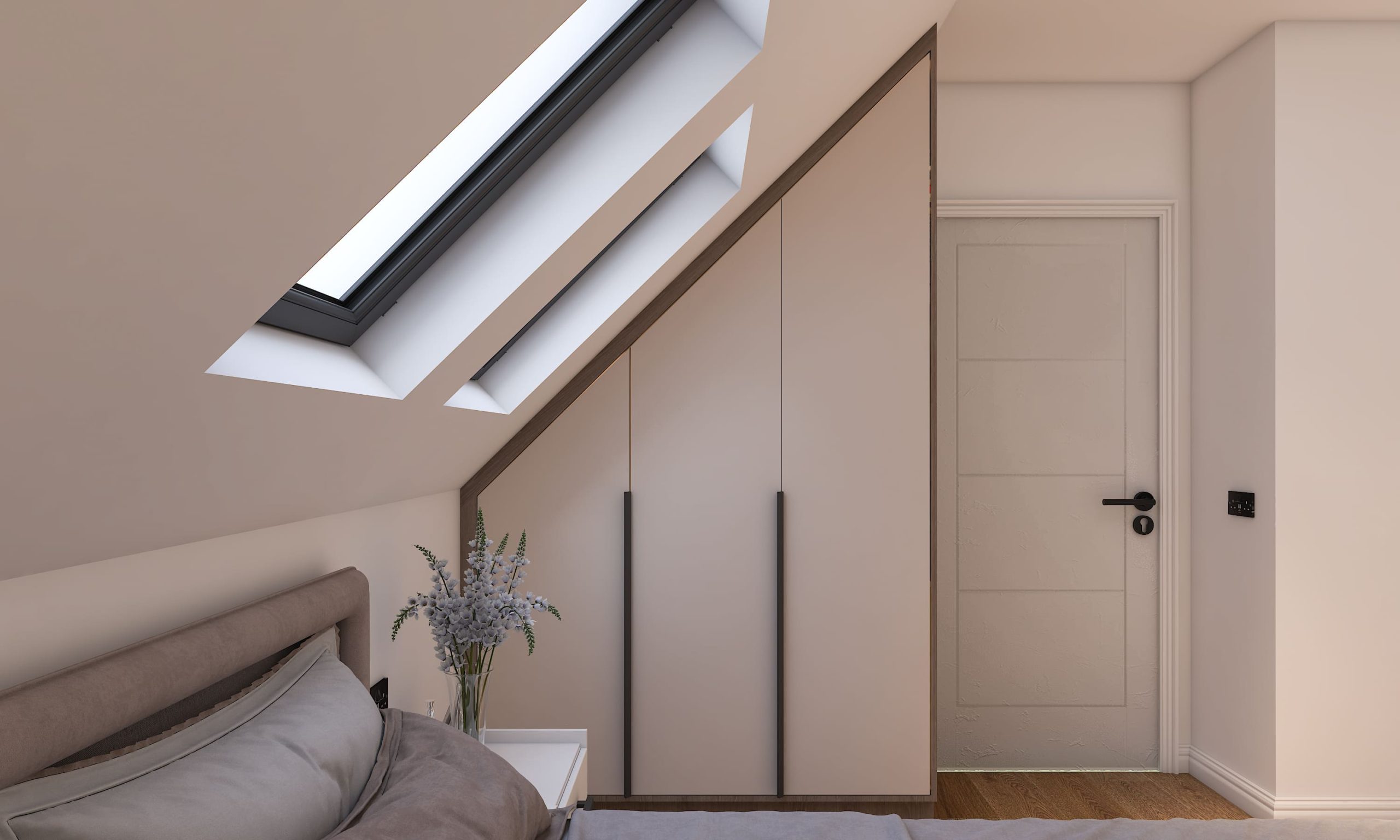 Sloped Ceiling Wardrobes